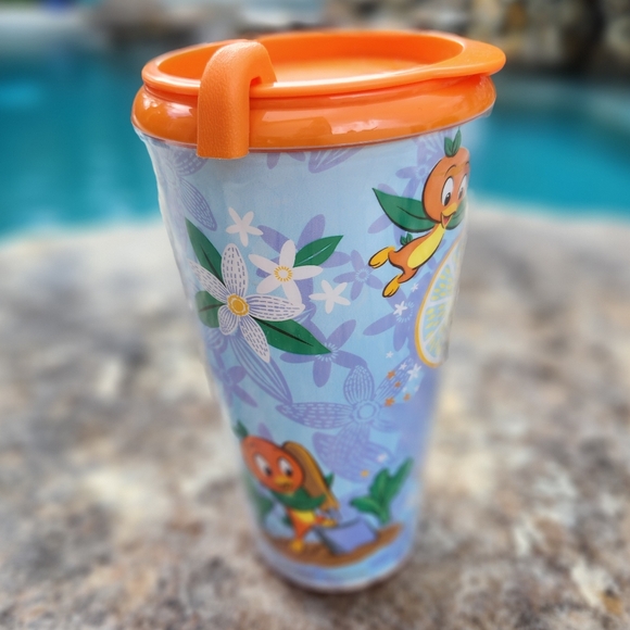 NWOT 2022 Orange Bird WDW EPCOT Egg-stravaganza Festival Prize Cup Tumbler - Picture 4 of 6